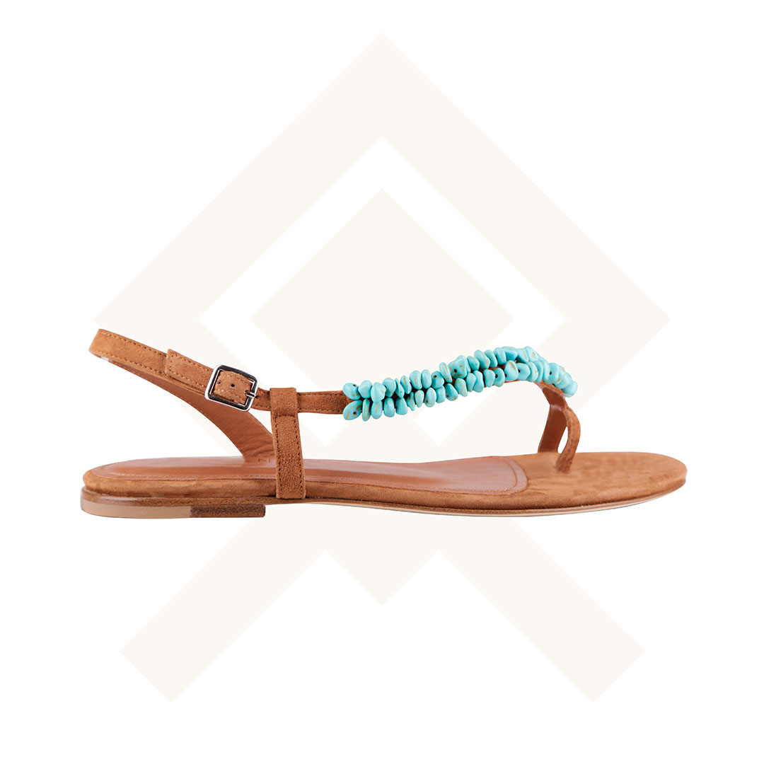 Ada Turquoise Sandals