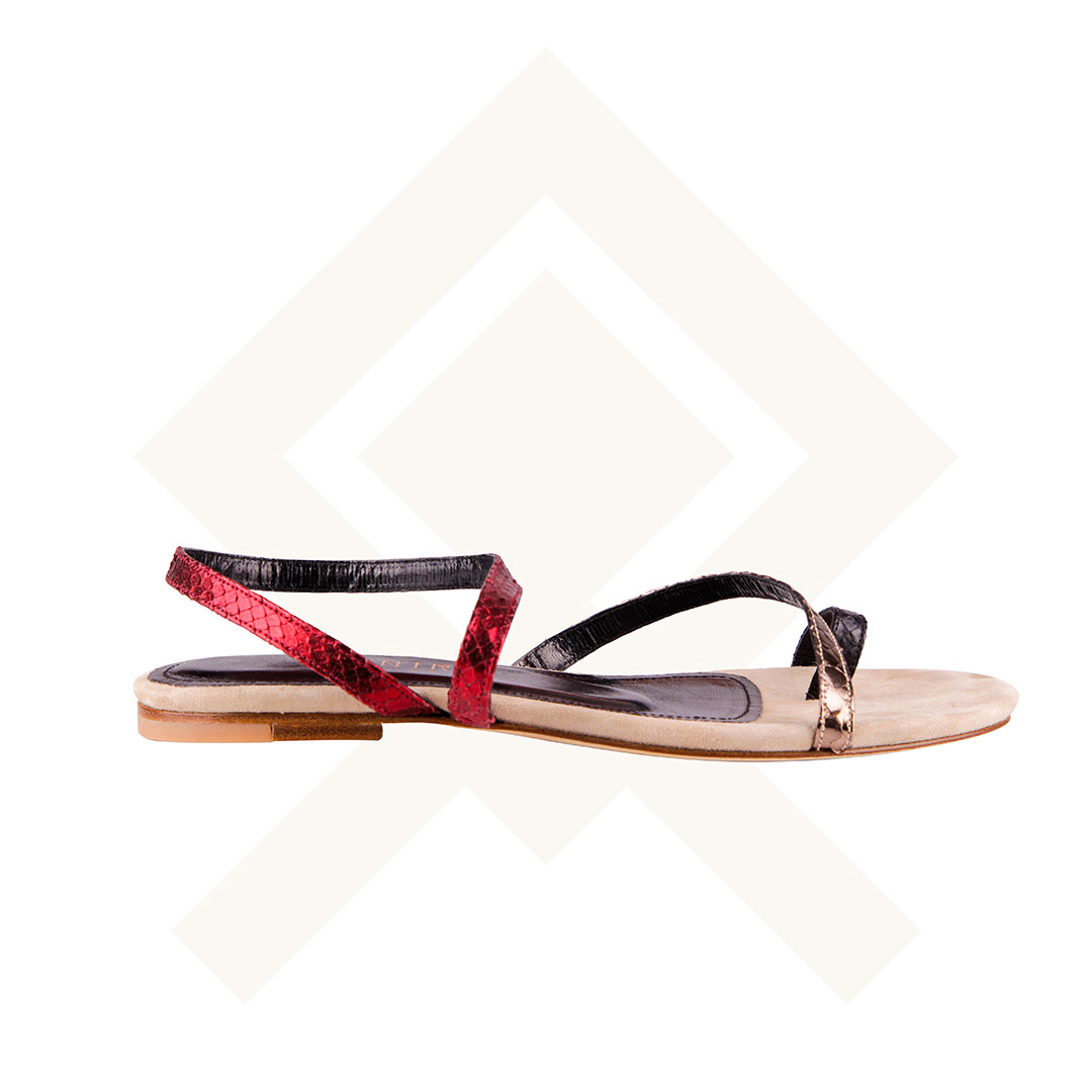 Artemisia Snake Sandals
