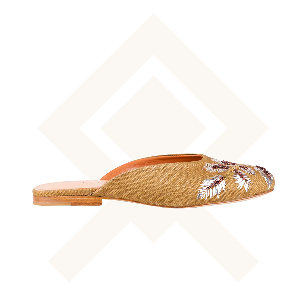 Reiha Mules Olive